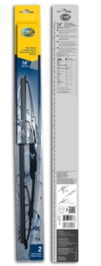HELLA WIPER BLADE 16 ' STANDARD PAIR - 858083801
