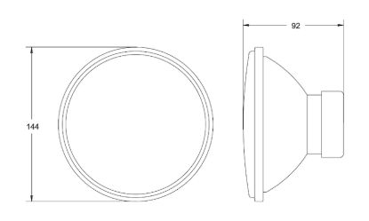 HELLA HLMP 5 3/4' H1 12V ECE BO - H11425011