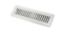 JR PRODUCTS 2 X 10 FLOOR REG.DMPR  MET WHTE - 0228905