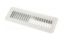 JR PRODUCTS 2 X 10 FLOOR REG.UNDMPR  MET WHT - 0228925
