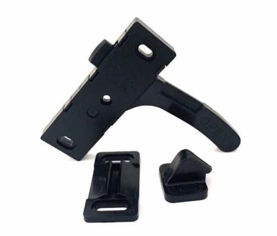 JR PRODUCTS BI-DIRECTIONAL SCREEN DOOR LATCH - 0611865