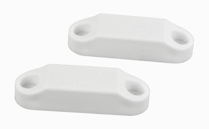 JR PRODUCTS MAGNETIC DOOR CATCH  WHITE - 0630095