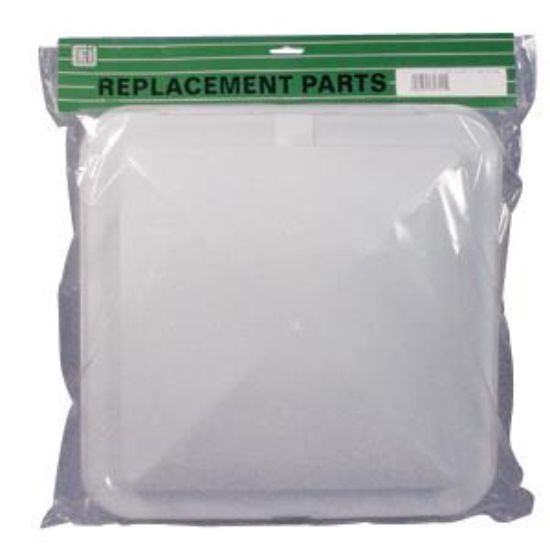 HENG'S IND 14' JENSEN LID BAGGED- WH - J7291RWHC