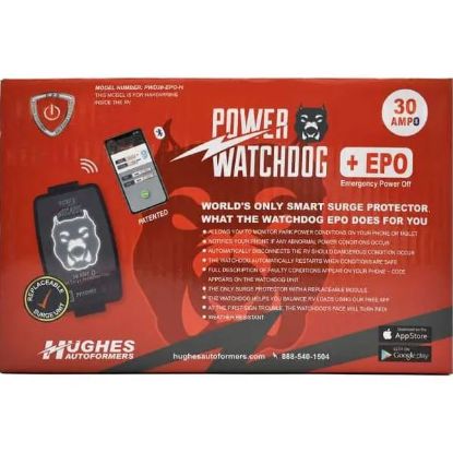 HUGHES AUTO 30 AMP SURGE PROTECTOR WITH EPO - PWD30EPOH