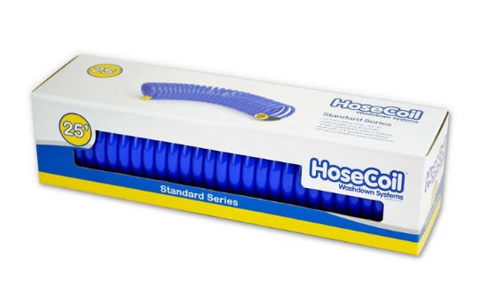 HOSECOIL 25' COILED HOSE STANDARD - BLUE - HS2500HP
