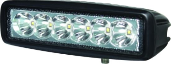 HELLA LIGHTS MINI LIGHT BAR 6LED  FLOOD  BLACK - 357203001