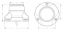 HELLA LIGHTS 2NM ALL ROUND WHITE SURFACE MOUNT - - 980910121