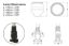 HELLA LIGHTS 2NM ALL AROUND WHITE FOLD DOWN 40' - 980960461