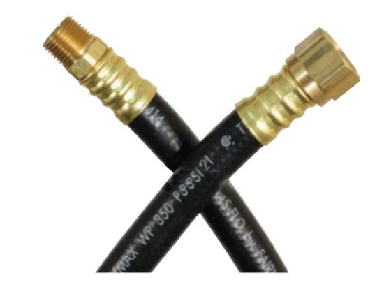 JR PRODUCTS 60' 3/8' OEM LP SUPPLY HOSE STD - 0731695