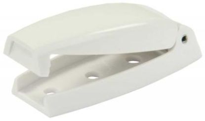 JR PRODUCTS BAGGAGE DOOR CATCH  WHT - 10234