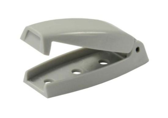 JR PRODUCTS BAGGAGE DOOR CATCH  GRAY - 10244
