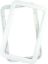 JR PRODUCTS DOOR WINDOW FRAME  WHITE - 11011