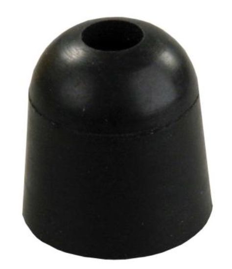 JR PRODUCTS 1' RUBBER BUMPER  BK - 11745