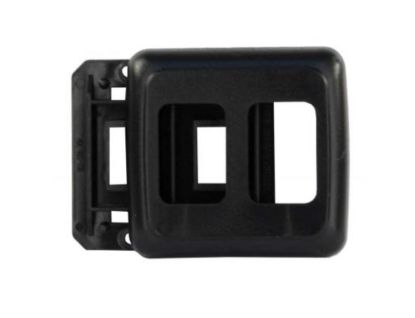 JR PRODUCTS DBL SW BASE&FACE PLT  BK - 12315