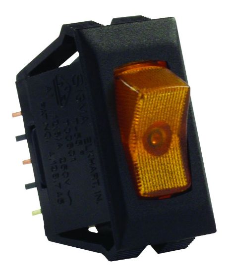 JR PRODUCTS ILL 12V ON/OFF SW  AMB/BK - 12555
