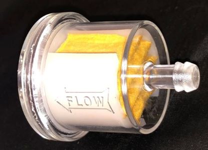 HELIX RACING FUEL FILTER  1/4' (6MM)  LARGE DRUM - 1189308