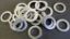 HELIX RACING BRAKE BANJO WASHERS 25 PC  ALUMINUM - 2052500