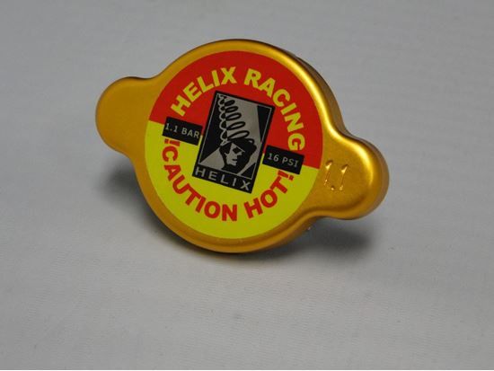 HELIX RACING ZINC RADIATOR CAP  1.1 BAR (16 PSI) - 2121113