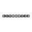 KC HILITE PRO6; GRAVITY LED 9-LIGHT 57' COMBO - 91315