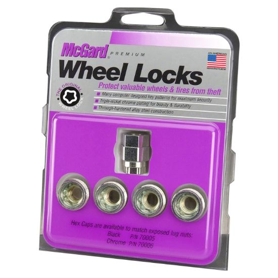 MCGARD 4 PK 1/2 CONE SEAT LOCK - 24010
