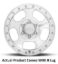 M.T. WHEEL 18X9 8X6.5 5 MT CANYON PRO POLISHED - 274657