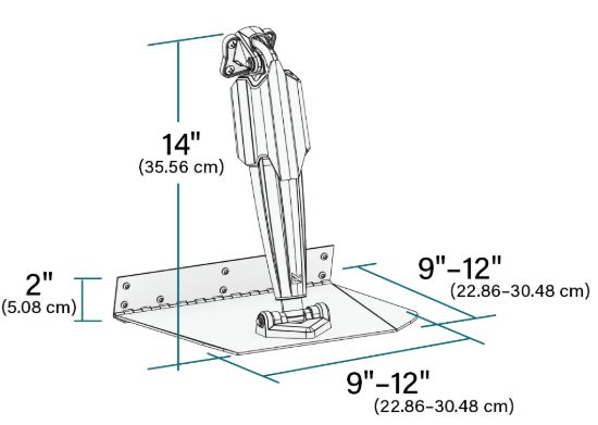 LENCO 12' X 12' STANDARD TRIM TAB KIT WIT - 15184107