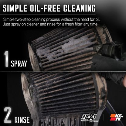 K&N FILTER NEXTGEN DRYFLOW COLD AIR INTAKE - R - 501564D