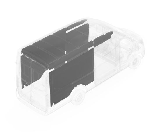 LEGEND FLEET WALL LINER FOR TRANSIT 148WB HR - 74442613HR