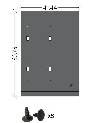 LEGEND FLEET 148 EXT CEILING LINER B PANEL - 7552614B