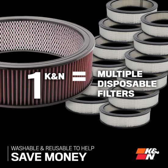 K&N FILTER 05 TOYOTA VIGO L4 3.0L DS - E2296