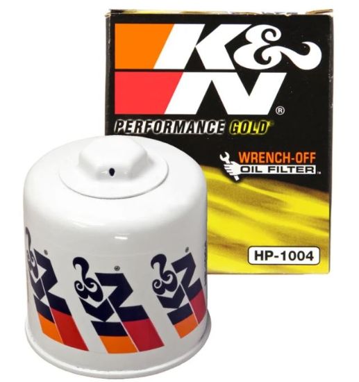 K&N FILTER OIL FLTR ACUR/GEO/HDA/MAZ - HP1004