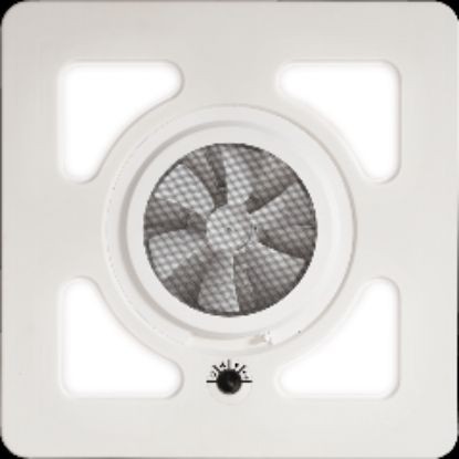 MAXXAIR VENT MINI VENT DELUXE  LED BLACK - 0003851