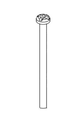 MAXXAIR VENT LOCK KNOB SCREW - 1021241K