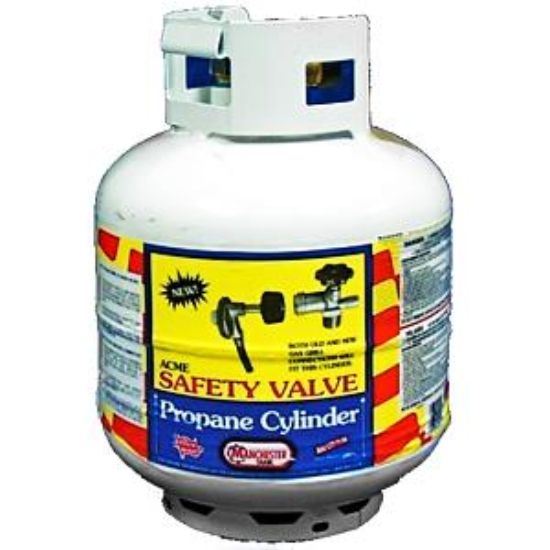 MANCHESTER 7GAL OPD LP TANK W/GAUGE - 1166TC2