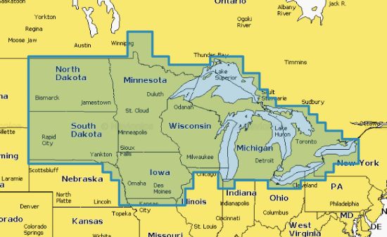 NAVIONICS U.S. NORTH - 010C136830