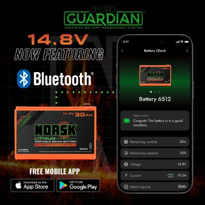 NORSK INC 14.8V-30AH-NMC-SONAR W/CHARGER - B14032C