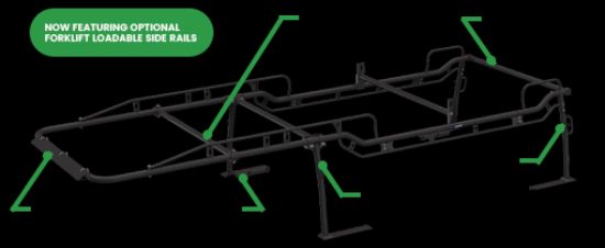 HOLMAN THE PRO RACK LEG & CROSSBAR KIT - 12006