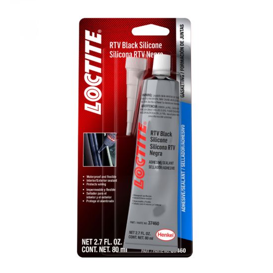 LOCTITE RTV BLACK SILICONE ADHESIVE/SEALANT - 37460