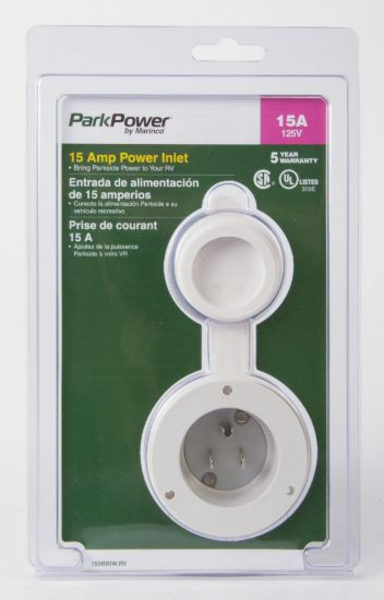 MARINCO 15A INLET WHITE - 150BBIWRV