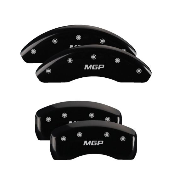 MGP CALIPER SET OF 4 CALIPER COVERS  ENGRAVED F - 10250SMGPB