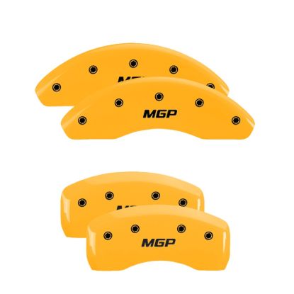 MGP CALIPER SET OF 4 CALIPER COVERS  ENGRAVED F - 10250SMGPY