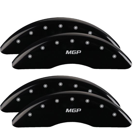 MGP CALIPER SET OF 4 CALIPER COVERS  ENGRAVED F - 14258SMGPB