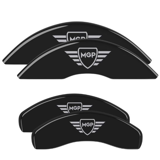 MGP CALIPER SET OF 4 CALIPER COVERS  ENGRAVED F - 2026SMGPBK