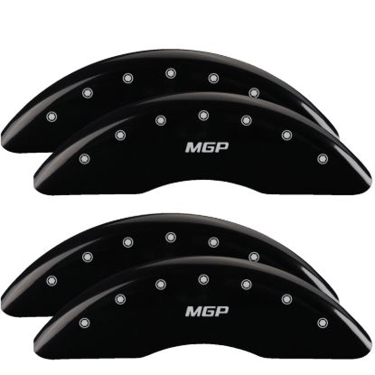 MGP CALIPER SET OF 4 CALIPER COVERS  ENGRAVED F - 34219SMGPB