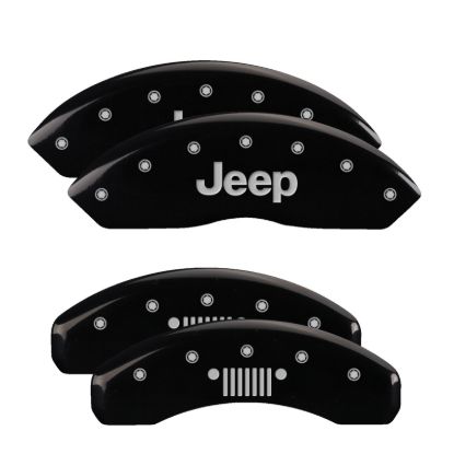 MGP CALIPER BLACK JPL CALIPER COVERS (4) - 42019SJPLB