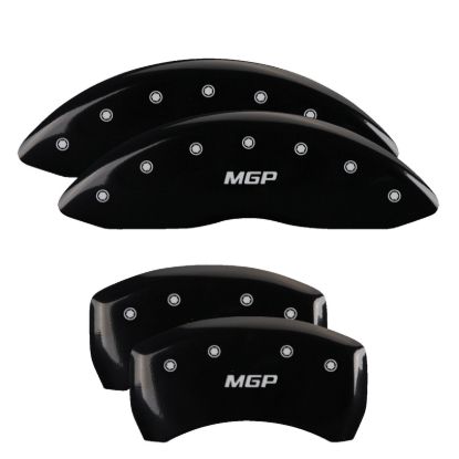 MGP CALIPER SET OF 4 CALIPER COVERS  ENGRAVED F - 49014SMGPB