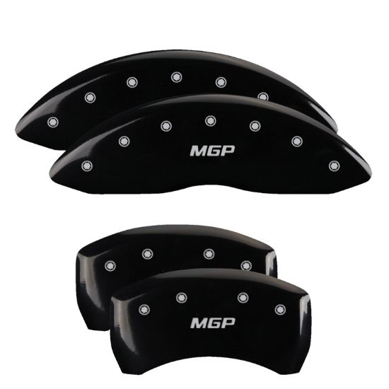 MGP CALIPER SET OF 4 CALIPER COVERS  ENGRAVED F - 49014SMGPB