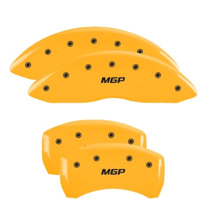 MGP CALIPER SET OF 4 CALIPER COVERS  ENGRAVED F - 49014SMGPY