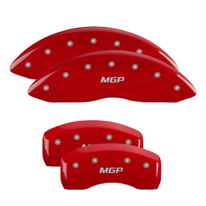MGP CALIPER SET OF 4 CALIPER COVERS  ENGRAVED F - 54012SMGPR