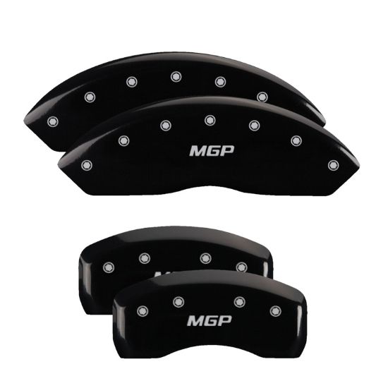 MGP CALIPER SET OF 4 CALIPER COVERS  ENGRAVED F - 54014SMGPB